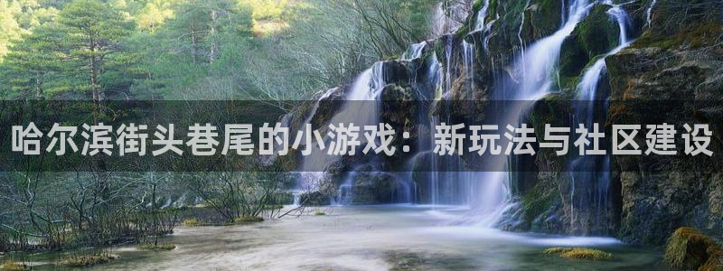摩根娱乐挂机教程视频：哈尔滨街头巷尾的小游戏：新玩法与社区建